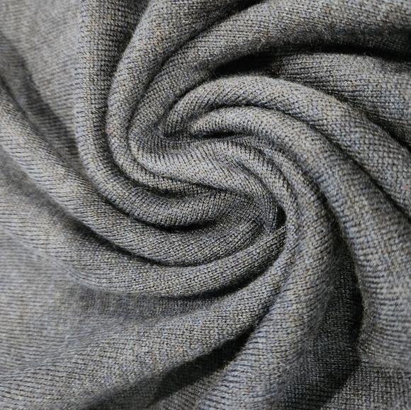 Turnbury Mens Large M 100% Extra Fine Merino Wool V Neck Sweater Blue - Picture 5 of 8